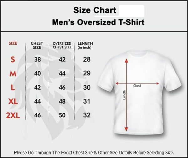 Mens Solid Unique Design Oversized Tshirt for Men - Round Neck Loose Fit Drop Shoulder Mens T-Shirt - Image 5