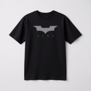 manbat men's oversized printed t shirt – round neck style