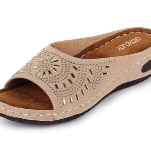 ortho joy women’s orthopedic flip flop