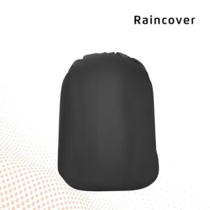 safari omega 30l black laptop backpack – spacious travel & college bag with rain cover