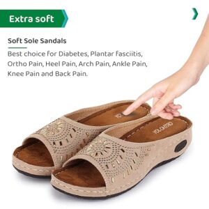 ortho joy women’s orthopedic flip flop