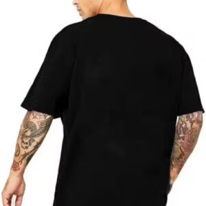 manbat men's oversized printed t shirt – round neck style