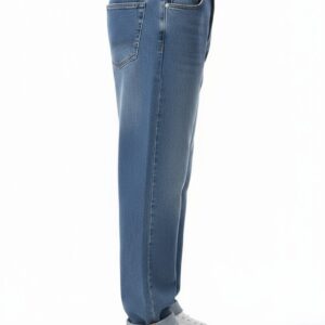 ben martin men’s baggy fit high rise stretchable denim – loose casual jeans for dance & hip hop style