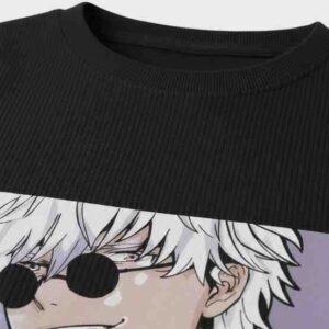 oversized men's t shirt | casual cotton tee | baggy back print anime t shirt for men