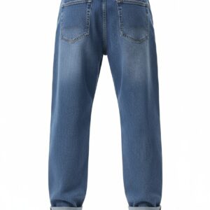 ben martin men’s baggy fit high rise stretchable denim – loose casual jeans for dance & hip hop style