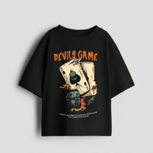 premium men’s oversized printed round neck t shirt – ultra soft cotton