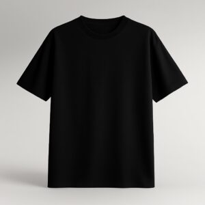 men's oversized round neck anime printed t shirt – casual streetwear style