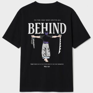 threadzone men's oversized round neck printed t shirt – casual streetwear style