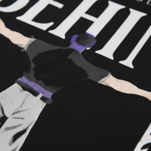 threadzone men's oversized round neck printed t shirt – casual streetwear style